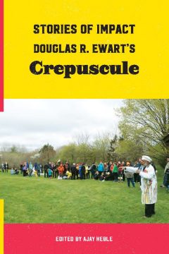Crepuscule catalogue cover with Douglas R. Ewart on the cover