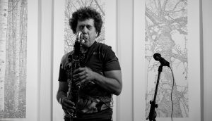 David Rothenberg performing at Silence at the Guelph Jazz Festival Colloquium