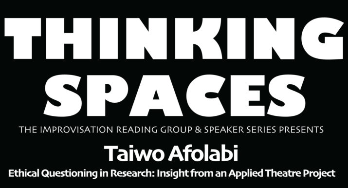 Thinking Spaces with Taiwo Afolabi graphic