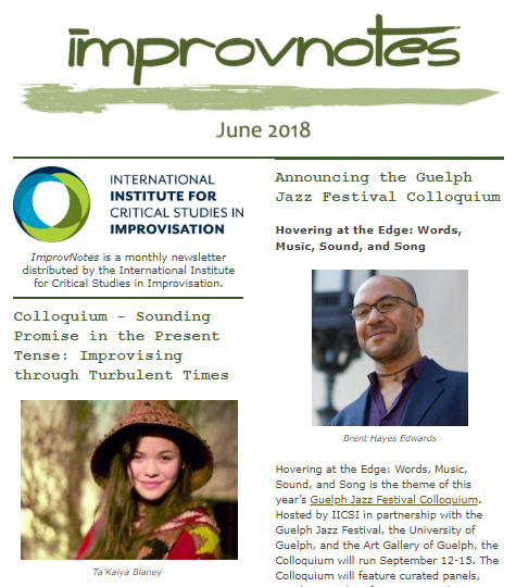 Improv Notes June 2018