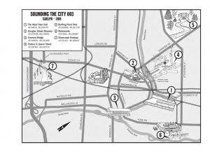Sounding the City Installations map