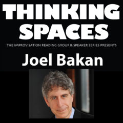 Thinking Spaces: Joel Bakan
