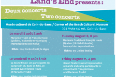 MILE Camp Deux Concerts poster
